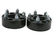 4pc 1.5 5x5.5 to 5x5 Black Wheel Adapters Spacers with 1 2 studs 5x139.7 to 5x127