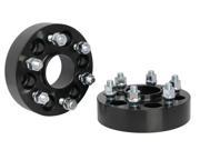 2pc 50mm 2 Thick 6x114.3 Hubcentric Wheel Spacers with lip 66.1mm Centerbore for Nissan Frontier Pathfinder Xterra 6x4.5 Bolt Pattern PCD Black