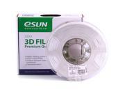 eSUN ABS 1.75mm 1kg White color filament