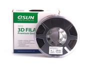 eSUN PLA 1.75mm 1.0kg Black color filament