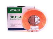 eSUN PLA 1.75mm 1.0kg Orange color filament
