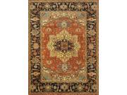 Pasargad Serapi Collection Geometric Persian Design Hand Knotted Lamb s Wool Area Rug 9x12