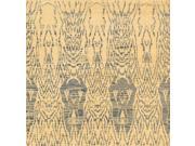 Pasargad Ikat Collection Hand Knotted Lamb s Wool Area Rug 5x5