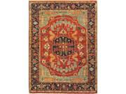 Pasargad Serapi Collection Geometric Persian Design Hand Knotted Lamb s Wool Area Rug 5x7