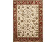 Pasargad Agra Collection Decorative Hand Knotted Silk Wool Area Rug 10x14