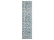 Pasargad Oushak Collection Hand Knotted Bsilk wool Runner 2 6 X 8