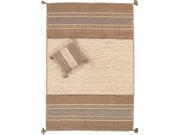 Pasargad s Kilim Collection Hand Woven Cotton Area Rug 8 0 X 10 0