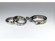 pre FIX PF VB 250SSMF 2.5 STAINLESS STEEL V BAND FLANGE CLAMP KIT FOR TURBO EXHAUST DOWNPIPE
