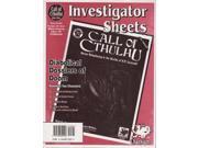 Investigator Sheets SW MINT New