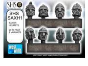 Saxon Heads w Helmets MINT New