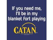 Catan Blanket Fort T Shirt XL MINT New