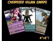 Oversized Villain Cards 1st Edition SW MINT New
