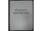 Player s Handbook 3.0 Pre Publication Edition VG