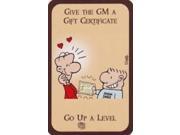 Munchkin Give the GM a Gift Certificate NM