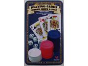 Collectors Playing Cards Poker Chips Dice NM