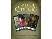 Call of Cthulhu Keepers Decks 7th Edition 4 SW MINT New