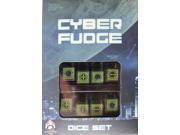 Cyber Fudge Dice Green Black 8 MINT New