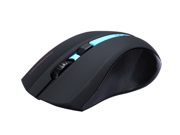 RAJFOO I8 2.4GHz 4 Keys Mini High Speed Wireless Optical Gaming Mouse with USB Receiver