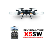 Syma X5SW 2.4Ghz 4CH 6 Axis Gyro RC Headless Quadcopter Drone FPV Explorers with 2MP HD Wifi Camera