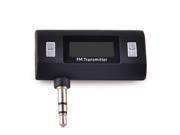 3.5mm In car Wireless Handsfree FM Transmitter Compatible for All Phones LCD display