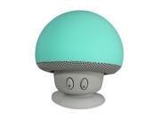 Portable Creative Small Mushroom Style Mini Bluetooth Speaker Lake Blue