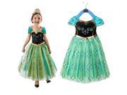 ZNUONLINE 240132_1 Frozen Anna Princess Dresses for Girls