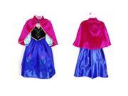 ZNUONLINE 240133_5 Frozen Anna Princess Dresses for Girls
