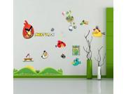 Angry Birds Wall Stickers Decals Paper Picture Removable PVC Home Living Dinning Room Bedroom Art Murals DIY Sticks Girls Boys kids Nursery Baby Playroom Holida