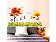 ZNUONLINE Removable Country s Life Style Windmills and Trees Wall Stickers Home Room Bed Room Living Room Wall Decor Art Decals Murals