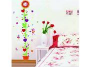 ZNUONLINE Sunflower Fairy Removable Stickers Home Room Bedroom Kids Girls Room Wall Decor Peel and Stick Wall Art Decals Murals