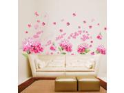 ZNUONLINE Romatic Cherry Blossom Removable Wall Decals Home Room Bedroom Kids Room Nursery Decor Wall Art Stickers Decals