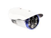ZNUONLINE 6 Array LED 700TVL Color Indoor Outdoor Security Monitor Camera 6mm Lens