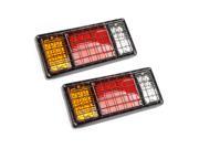ZNUONLINE Truck Car LED Tail Lights Stop Lamp Set of 2