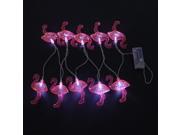 Christmas LED flamingoes fairy string light 10leds