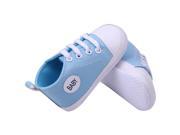 ZNU Baby Boys Girls Crib Shoes Soft Sole Shoes Infant Toddler Canvas Sneakers 0 28 Monthes