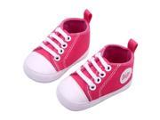 ZNU Baby Boys Girls Crib Shoes Soft Sole Shoes Infant Toddler Canvas Sneakers 0 42 Monthes