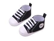 ZNU Baby Boys Girls Crib Shoes Soft Sole Shoes Infant Toddler Canvas Sneakers 0 21 Monthes
