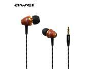 Noise Cancelling 3.5mm Plug in Ear Stereo Earbuds Headset Headphone Earphone Remote Controller for Cellphone Iphone4 5 4s Samsung HTC Dark Red