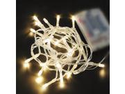 4M 40Lights Waterproof AA Battery Box LED Lights Christmas Fairy String Lights for Outdoor Gardens Homes Wedding Christmas Party Warm White
