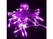 2M 20Lights Waterproof AA Battery Box LED Lights Christmas Fairy String Lights for Outdoor Gardens Homes Wedding Christmas Party Purple