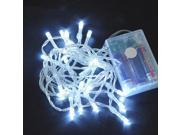 3M 30Lights Waterproof AA Battery Box LED Lights Christmas Fairy String Lights for Outdoor Gardens Homes Wedding Christmas Party White