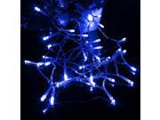 5M 50Lights Waterproof AA Battery Box LED Lights Christmas Fairy String Lights for Outdoor Gardens Homes Wedding Christmas Party Blue