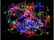 AC Power 10M 100 LED Bulbs Fairy String Lights Christmas Wedding Party Light Multi color