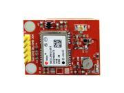 GPS Module w Ceramic Passive Antenna for Raspberry Pi Arduino Red