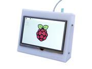 Acrylic Case for 5 inch HDMI TFT LCD Touch Screen Shield of Raspberry Pi 2 B