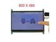 7 HDMI TFT Capacitive Touch Screen for Raspberry Pi 3B 2B Model B B B 800 x 480