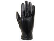 Isotoner A22817 Women s Lined Leather Gloves Black Size 7