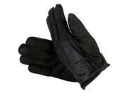 Isotoner Men s Leather Suede Gloves with Thinsulate Lining Black