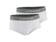 McDavid Classic Logo 9120PC CL Brief 2 Pack White Peewee Large