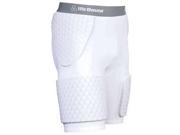 McDavid Classic Logo 7580 CL Thudd Hexpad W Extended Thigh White Small
